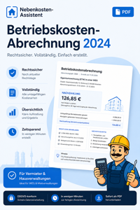 Vorschau Muster-Betriebskostenabrechnung ETW in WEG
